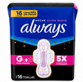 Toalla Always G 5X 16 toallas