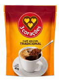 Cafe 3 corazones soluvel 40 g