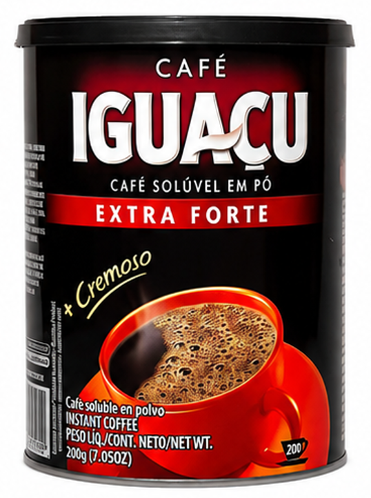 Cafe Iguacu extra fuerte soluvel 200 g